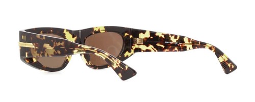Bottega Veneta BV1144S Light Spotted Havana/Brown (002) Sunglasses - Picture 4 of 4