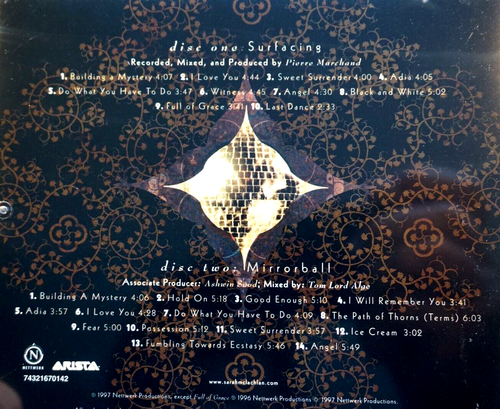 Sarah McLachlan - Surfacing, 2 Disc Set - CD, VG - Picture 2 of 2