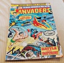 THE INVADERS #1 Marvel 1975 1ST TEAM APPEARANCE CAPTAIN AMERICA NAMOR TORCH WW2