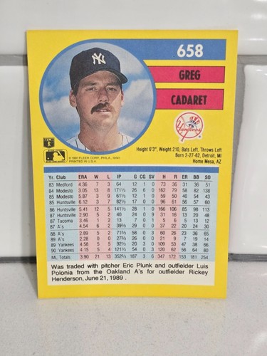 1991 Fleer Baseball #541-720 & Pro Visions Inserts #1-12 You Pick! - 第 217/351 張圖片