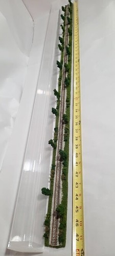 Z SCALE 48" DISPLAY TUBE -"SUMMER SCENE " - FOR ANY Z SCALE TRAINS - Picture 5 of 12