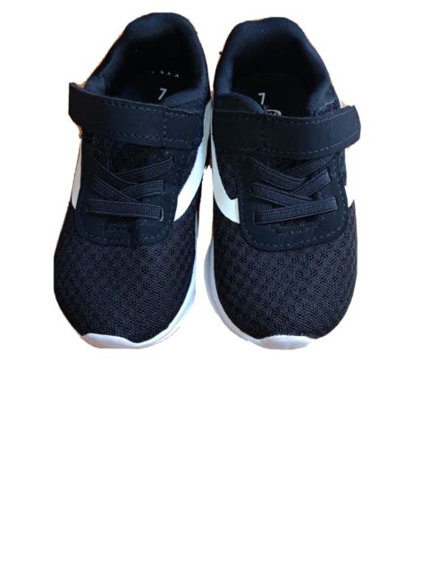 Wonder Nation boys toddler size 7 black/white tennis shoes Brand New Wonder Nation boys toddler size 7 black/white tennis shoes Brand New