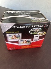 VINTAGE-NEW in BOX  COLOUR VIDEO DOOR PHONE  2-SCREENS   MODEL:RL - CMOS   LQQK  
