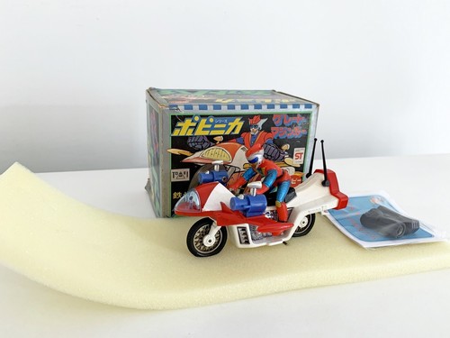 Popy PA-37 Great Mazinger Jet Bike Grande Mazinga moto Tetsuya Japan vintage