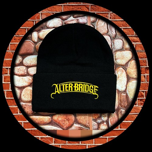 ALTERBRIDGE EMBROIDERED BLACK BEANIE - Picture 2 of 2