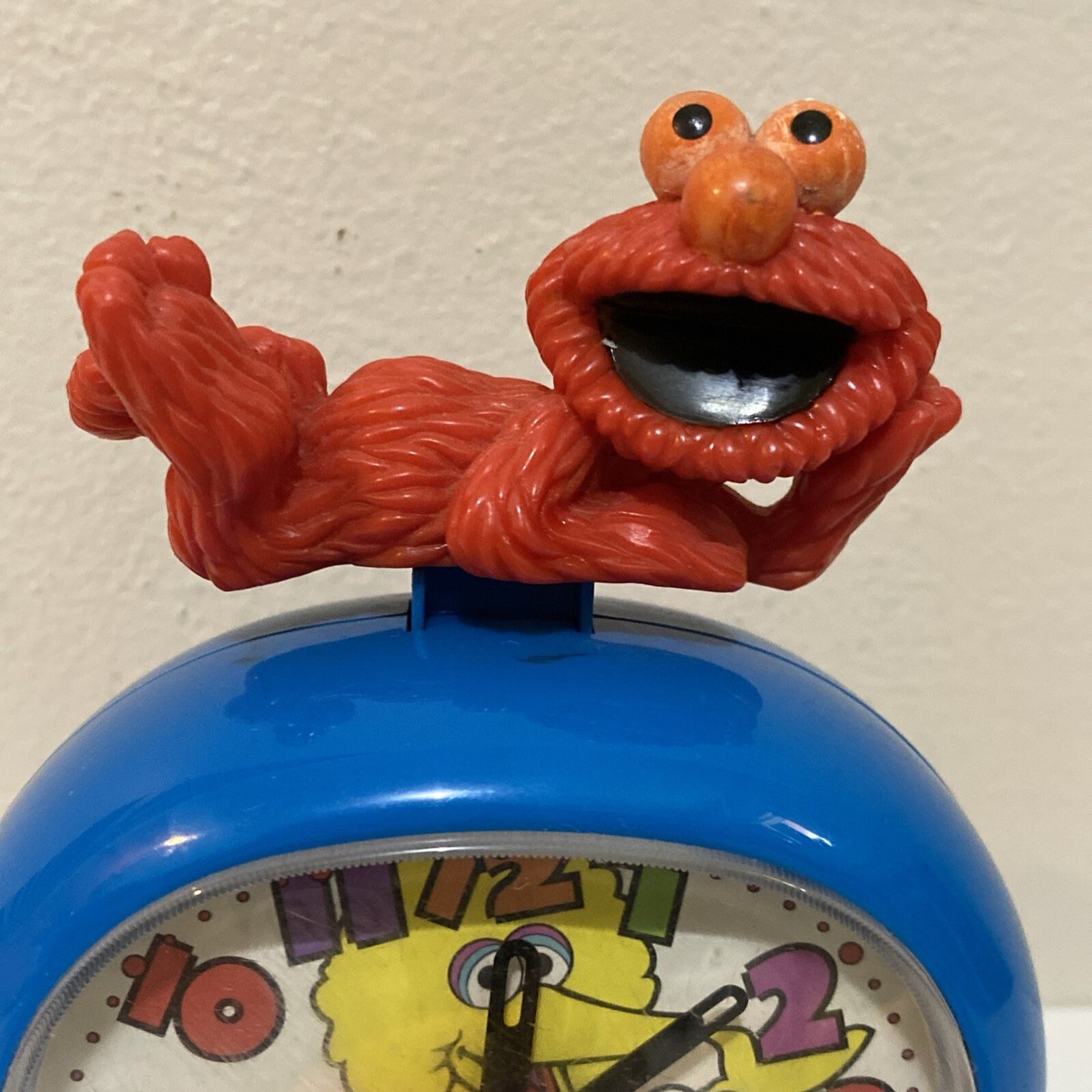 Vintage Jim Henson Fantasma Sesame Street Elmo Alarm Clock