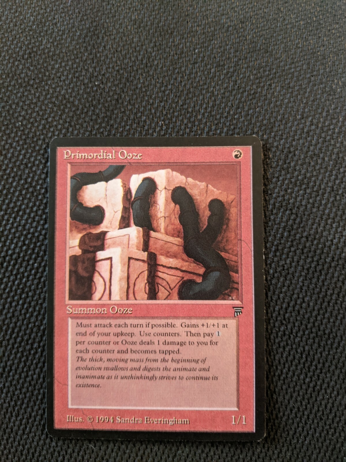 Primordial Ooze Card 1994 Legends Magic the Gathering Pack Fresh Un Played