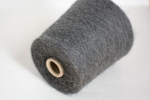IGEA ASTRO 23 nm Super Kid Mohair 500g Cone Col. Mittelgrau Italien - Bild 2 von 9