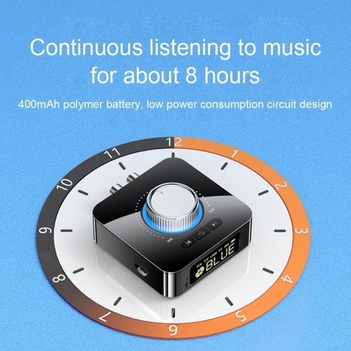 Bluetooth 5.0 Receiver Transmitter Wireless 3.5mm AUX to RCA HiFi Audio Adapter - Picture 12 of 12