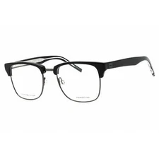 Tommy Hilfiger Men's Eyeglasses Black Acetate/Metal Square Frame TH 1988 0807 00