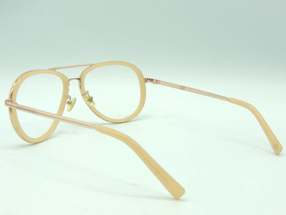 Marcos de gafas de sol Banana Republic Drew S 0DQ6 JQ dorado crema 58 16 140 Foto 3 de 4