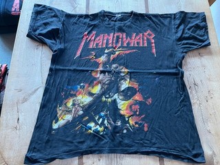 Manowar 90’s Vintage Shirt Iron Maiden Judas Priest Motörhead Sodom Slayer DRI