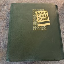 Match Cover Album : Storage Book Has 50 Covers Standard size Matchbook cover