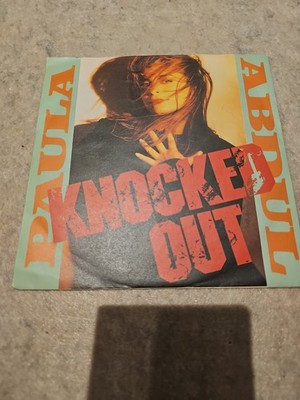 Paula Abdul Knocked Out Vinyl Single 7inch NEAR MINT Virgin Records America I