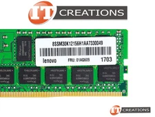 LENOVO 16GB PC4-2400T-R DDR4 REGISTERED ECC 2RX4 MEMORY RDIMM 4X70M09262