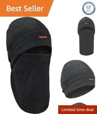 Men s 2-in-1 Fleece Balaclava - Water-Resistant Hood for Cold Weather Adventures