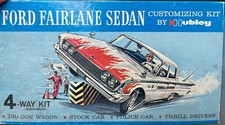 Hubley 1960 Ford Fairlane Sedan Rebuilder Car Model Kit 125 Mcm. Hubley 1960 Ford Fairlane Sedan Rebuilder Car Model Kit 125 Mcm.