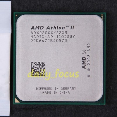   Athlon II X2 220 2.8GHz ADX220OCK22GM CPU Processor Socket AM3 4000MHz #zb