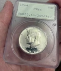 Rattler 1964 Kennedy JFK PCGS PR66 Silver Half Dollar Old Green Holder OGH PQ