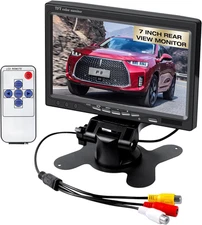 AHDAISHICHEN 7 Inch TFT LCD Car Color Rear View Monitor Screen for Parking Backu