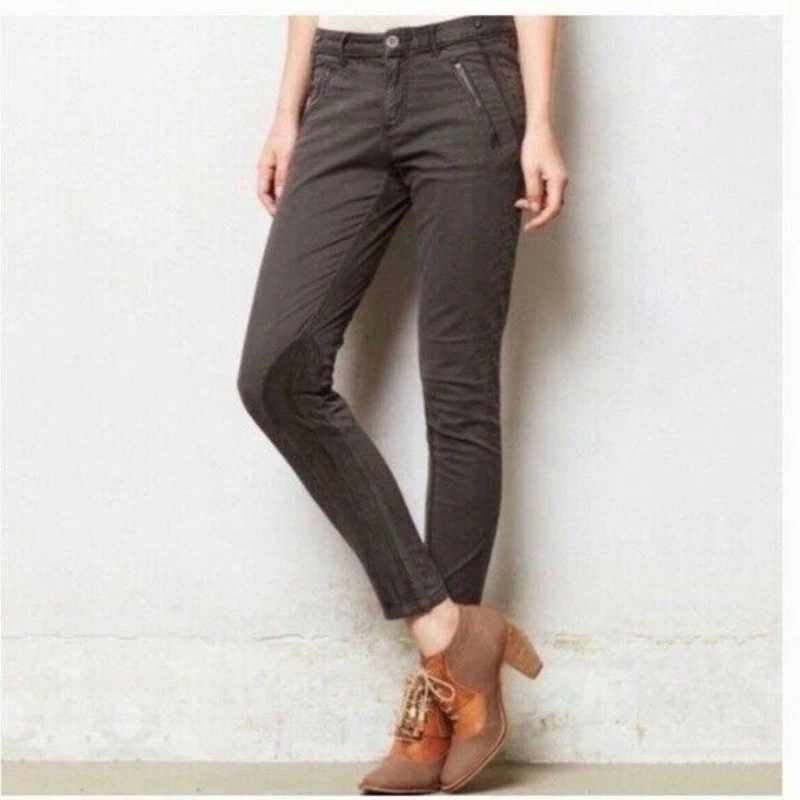 Pantalones para mujer Anthropologie Pilcro & The Letterpress Jodhpur naranja talla 2 Foto 3 de 4