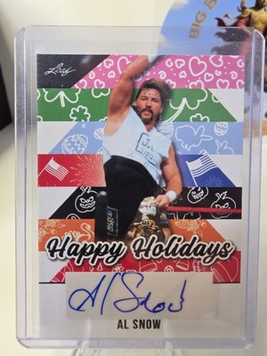 2025 Leaf Happy Holidays - Al Snow #BA-AS2 (AU)