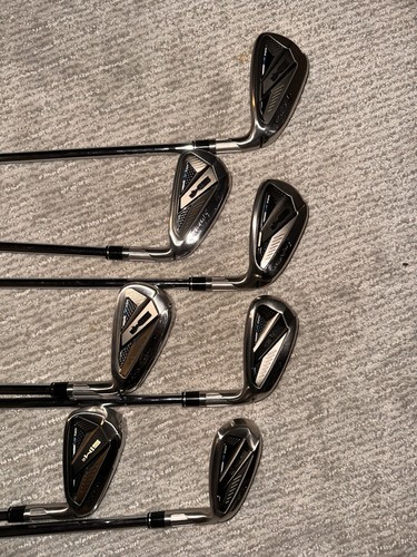 New TaylorMade Men's Golf Clubs SIM 2 Max Iron Set (5-AW) Steel Regular Flex - Picture 2 of 4