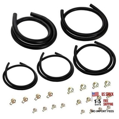 3.3 Feet Fuel Line Hose - 3/8'' 1/2'' 5/16'' 1/4'' 3/16'' ID NBR Rubber Gasoline