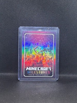 2024 Panini Minecraft Milestones Minecraft Dungeons 5/26/20 #8 SSP Case Hit 