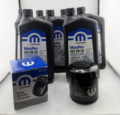Mopar 14-18 Ram 1500 5.7L Hemi Engine Oil Filter 4892339BE 5W-20 7QTS