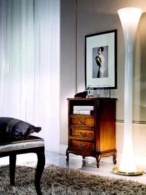 Italienische Holz Möbel Luxus Stil Barock Kommode Klassische Möbel Anrichte Neu - Bild 1 von 4