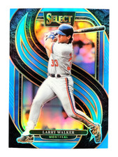 2025 Panini Select Baseball Larry Walker Light Blue Prizm Premier Level /199 HOF
