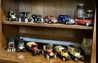 Complete Set of all 12 Ertl Watkins Products Delivery vehicles. Die-Cast banks