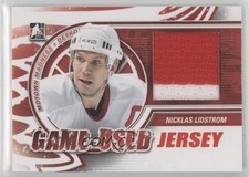 2012 ITG Motown Madness Game-Used Jersey Red /140 Nicklas Lidstrom #M-13 HOF f7p