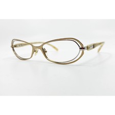 Guess by Marciano GM 124 GLDSL Gold Silver Cat Eye Eyeglasses Frames 52-16-135