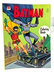 Vintage 1960s Batman And Robin Whitman Coloring Book Never Used No Crayon Marks!