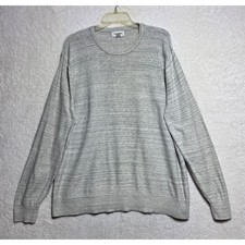 Goodfellow  Co Men's XL Gray Heathered Cotton Crewneck Pullover Sweater