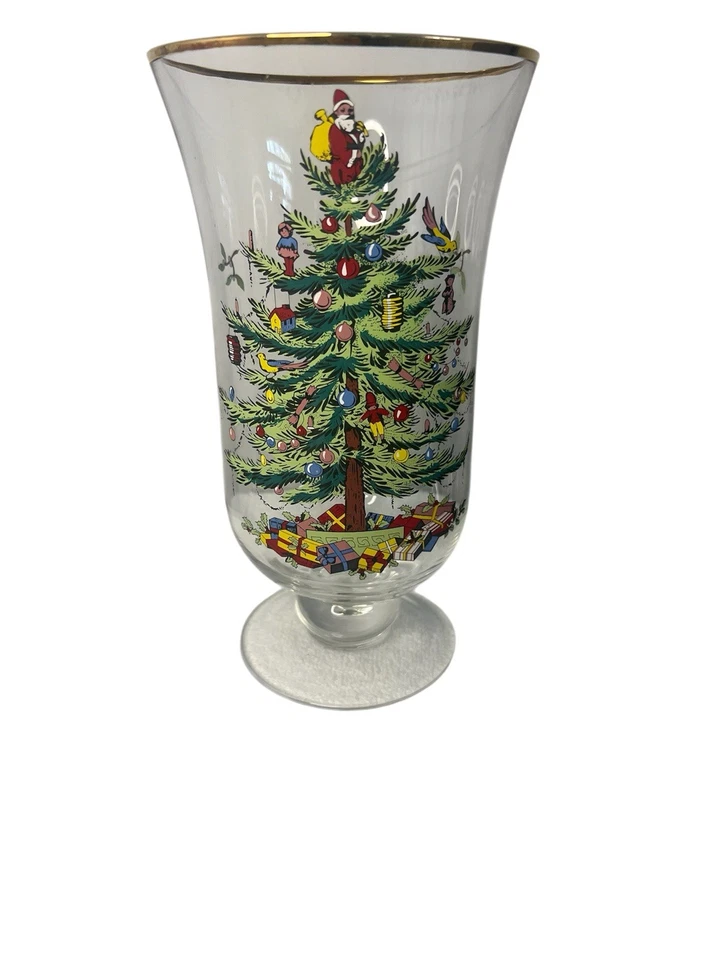 Juego de 2 candelabros de árbol de Navidad SPODE Hurricane con velas Foto 2 de 4