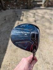 Callaway Paradym X Driver 10.5 Reg + Stiff Shaft Included.
