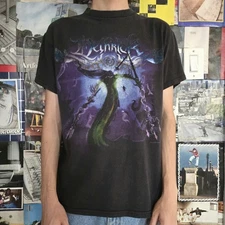 Black Dethklok t-shirt Metalocalypse Dethalbum II Cartoon Network - Men's Medium