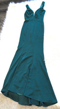 Платье Vtg 90s Maxi Gown Green