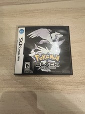 Pokemon Black Version Nintendo DS Case Manual Inserts ONLY NO GAME Authentic