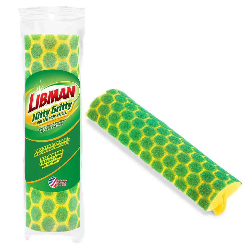Nitty Gritty Roller Sponge Mop Refill (3-Pack)