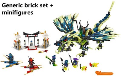 NEW Ninjago 70736 Attack of the Morro Dragon Complete Brick Set + Minifigures