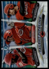 2018 Bowman #TP-CIN Alex Blandino / Nick Senzel / Taylor Trammell