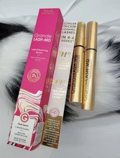 2pcs Grande LASH-MD Lash Enhancing Serum 12 Month Standard Boxed 4ml / 0.14oz