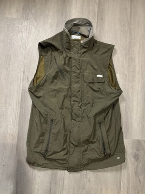 Columbia Men's Silver Ridge II Omni-Shade Vest Jacket Green, Size M