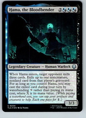 Hama, the Bloodbender (FOIL)   TLA   224   MTG