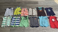 Lot Of Carter  s One Piece Rompers Size 3 Months