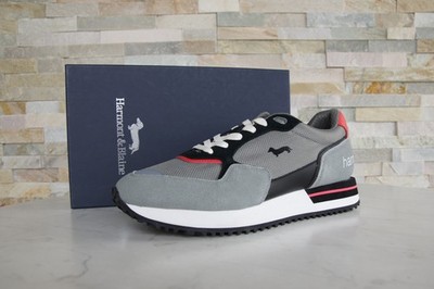 Harmont & Blaine EU 44 Sneakers Shoe EFM222.040.6290 Gray Black New RRP 198 